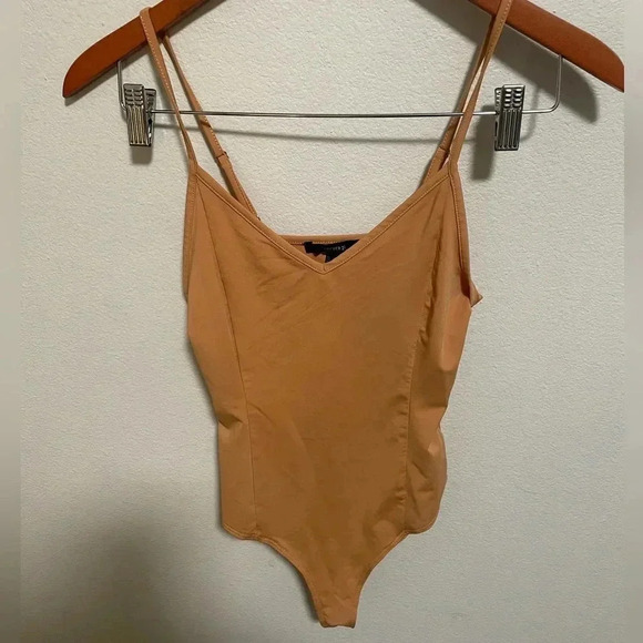 Forever 21 mustard color bodysuit size Small - Picture 1 of 4
